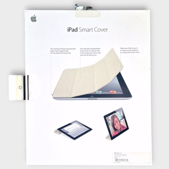 Apple Ipad Smart Cover Dove Gray Pre-owned - Picture 3 of 9